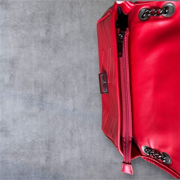 Melie Bianco Andie Quilted Vegan Leather Shoulder Crossbody Bag - NWOT - Picture 7 of 9